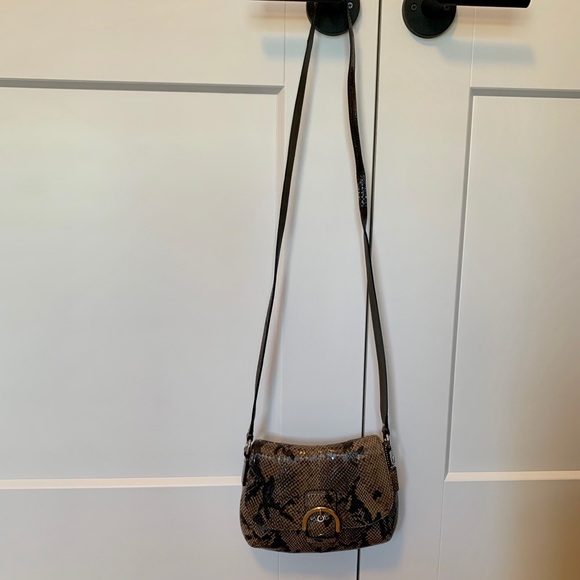 Coach Soho Small Python Crossbody Purse - Picture 2 of 6